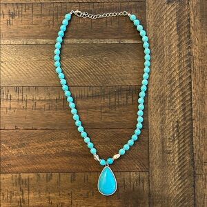 Turquoise Beaded Necklace